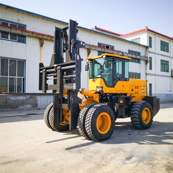 12 Ton Heavy Rough Terrain 4WD Forklift