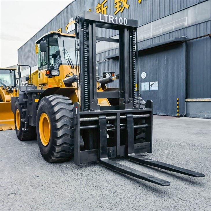 off terrain forklift