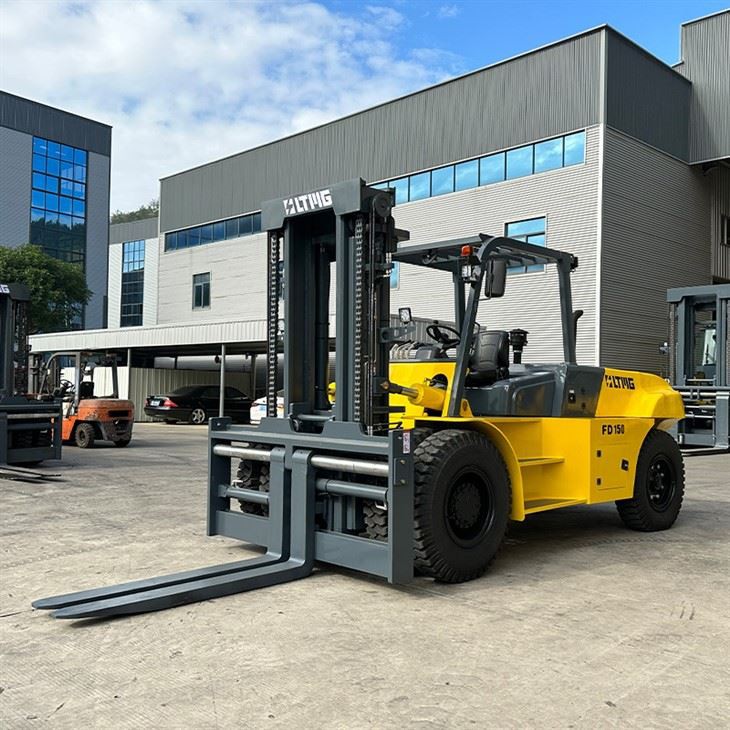 large industrial forklift