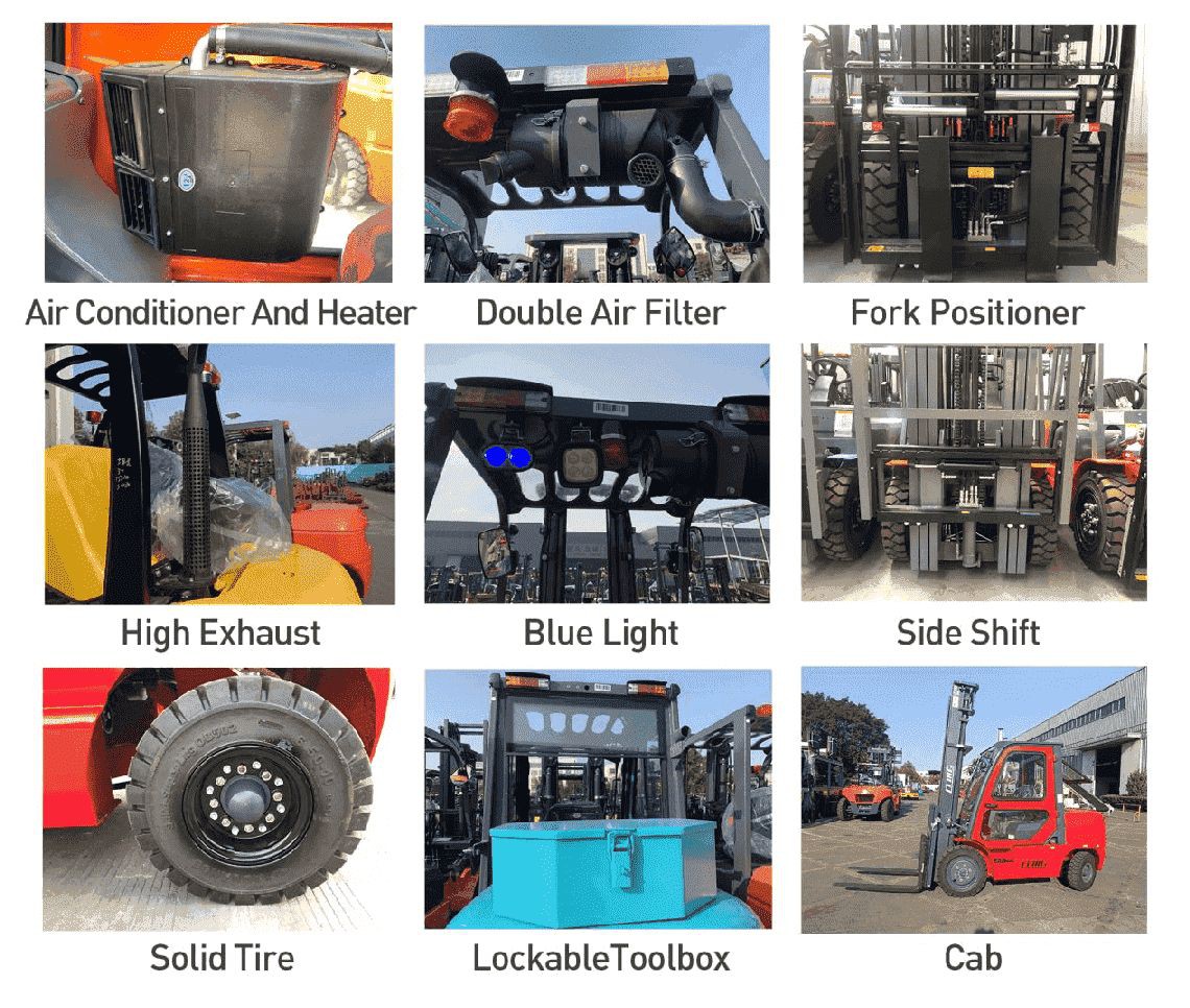 details of LTMG forklift