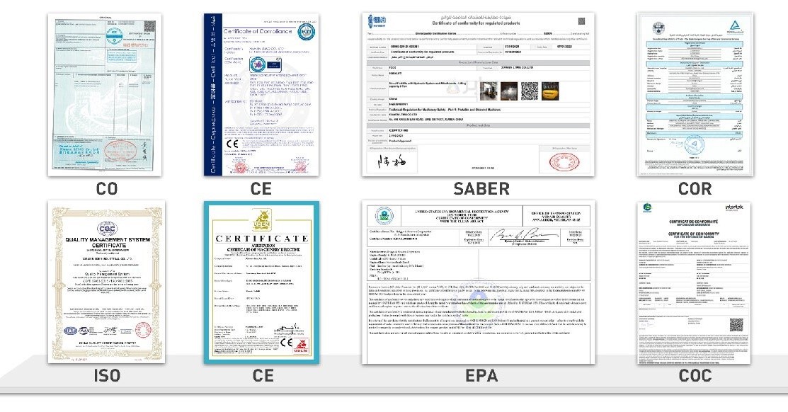 CE ISO Certification of 5 ton electric forklift