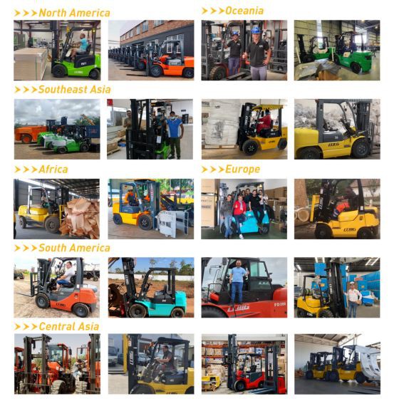 Feedback of forklift