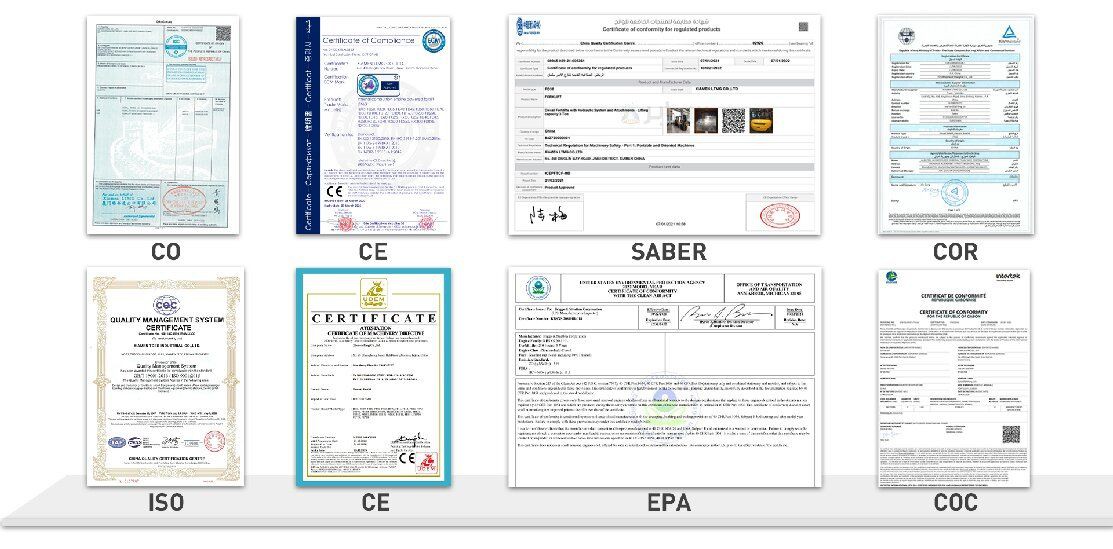 CE ISO certification of electric pedestrian pallet truck001