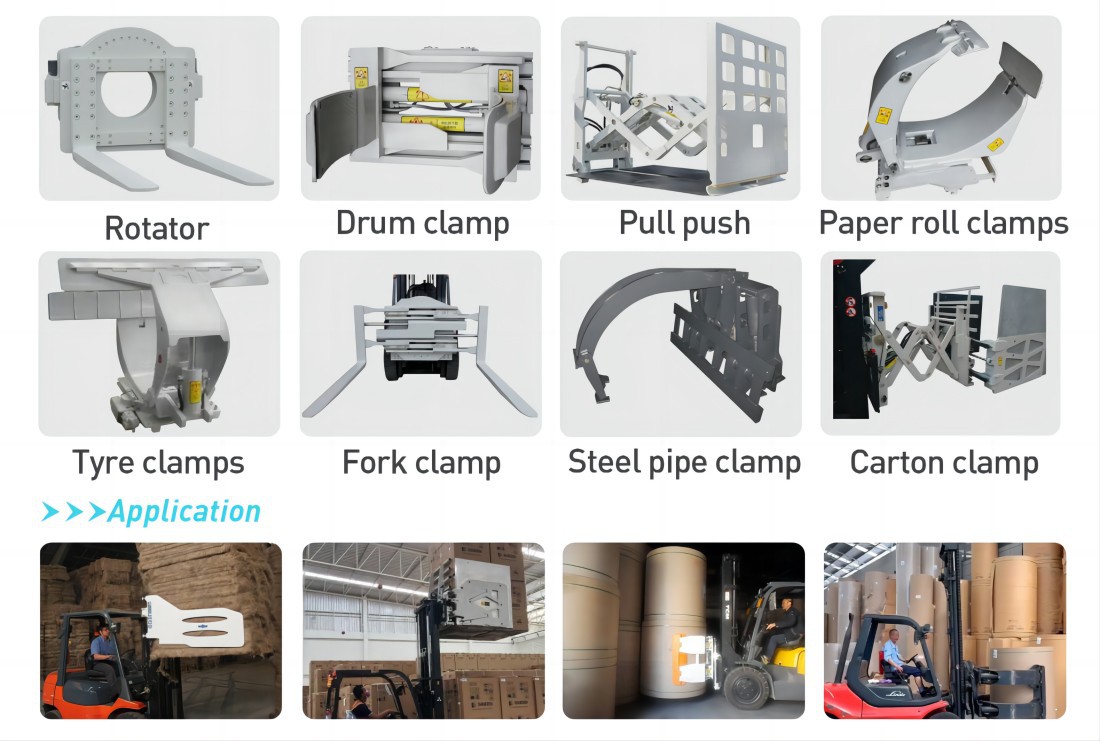 electric forklift attachments