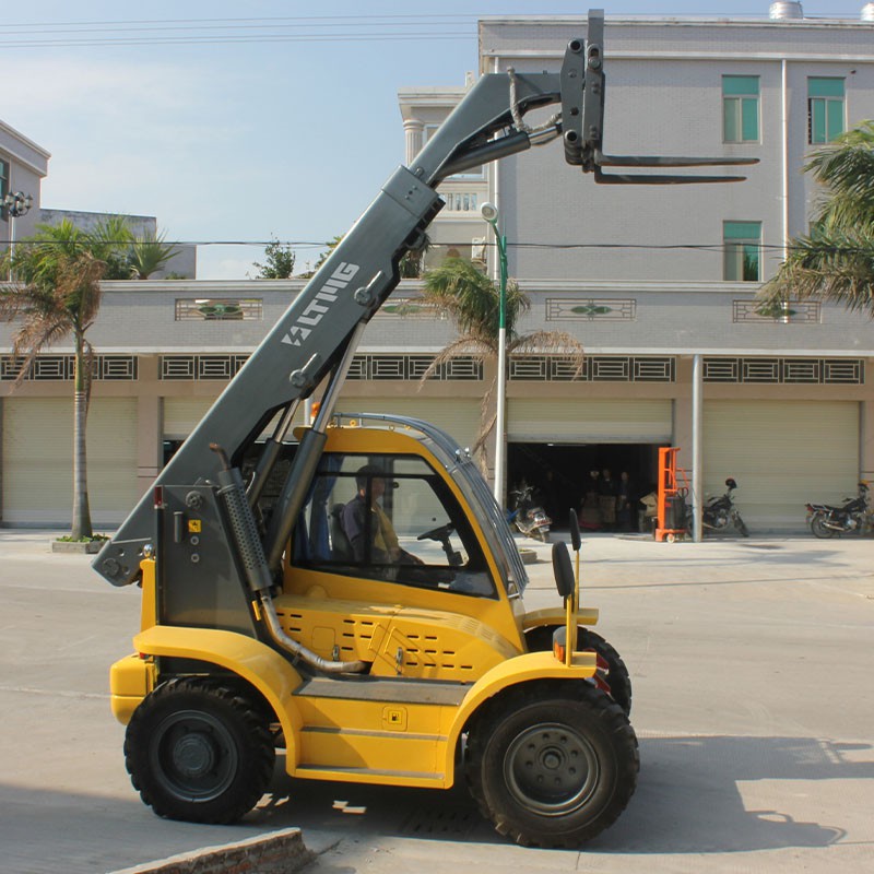 telescopic arm forklift