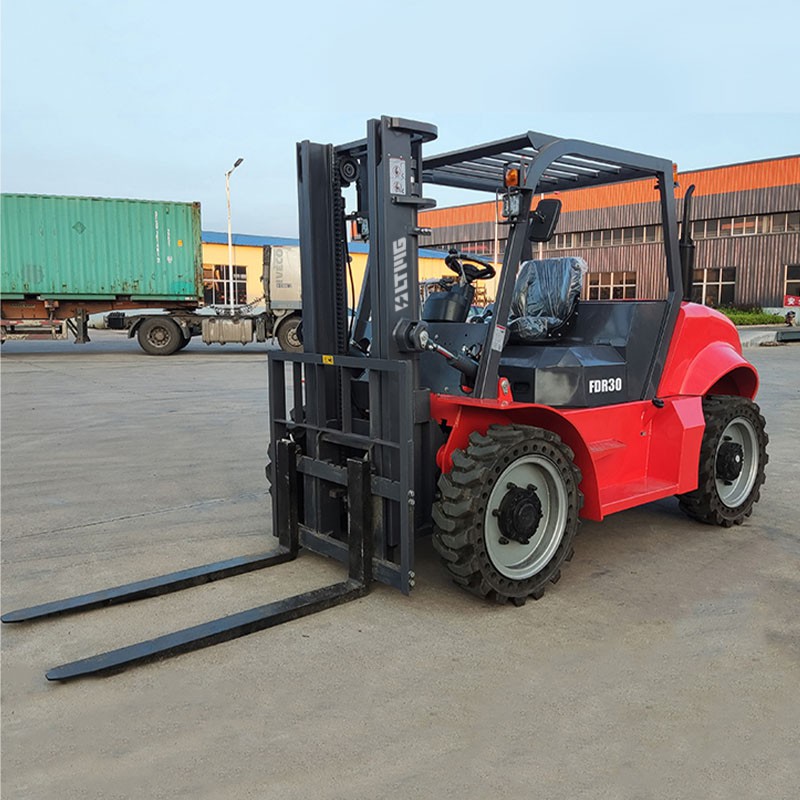 small off road forklift