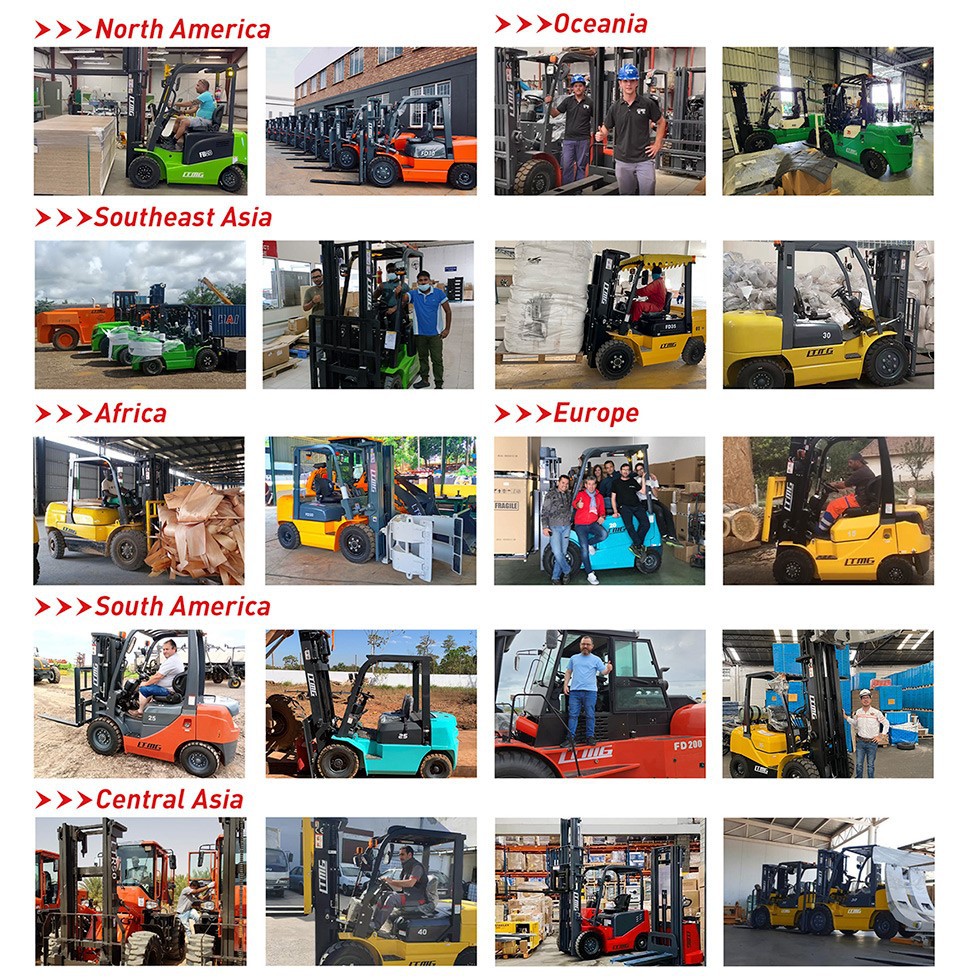 customer feedback of outdoor forklif