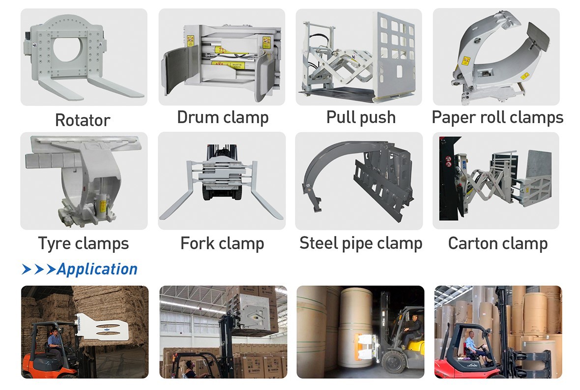 attachment of electric lift truck