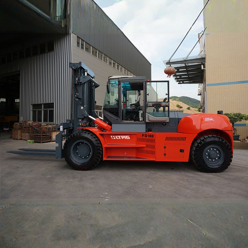 outside forklift