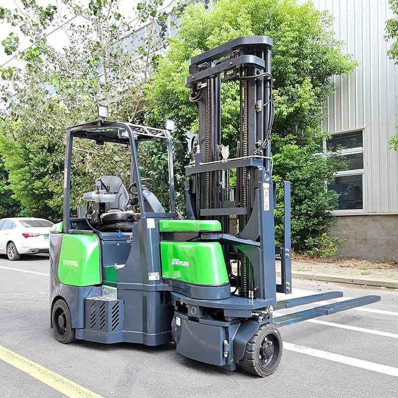 very narrow aisle forklift