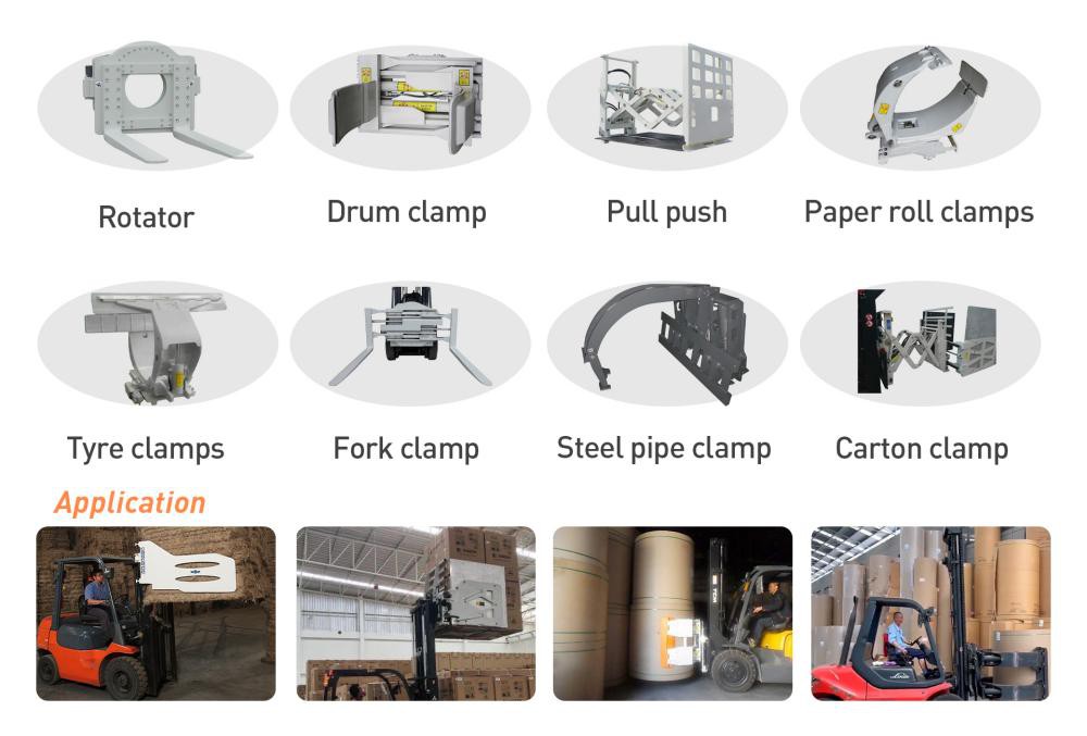 Explosion-proof forklift attachments