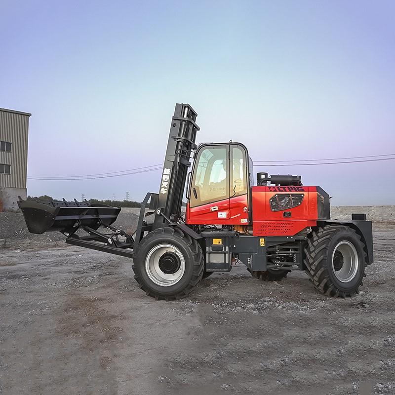 5 ton off road forklift