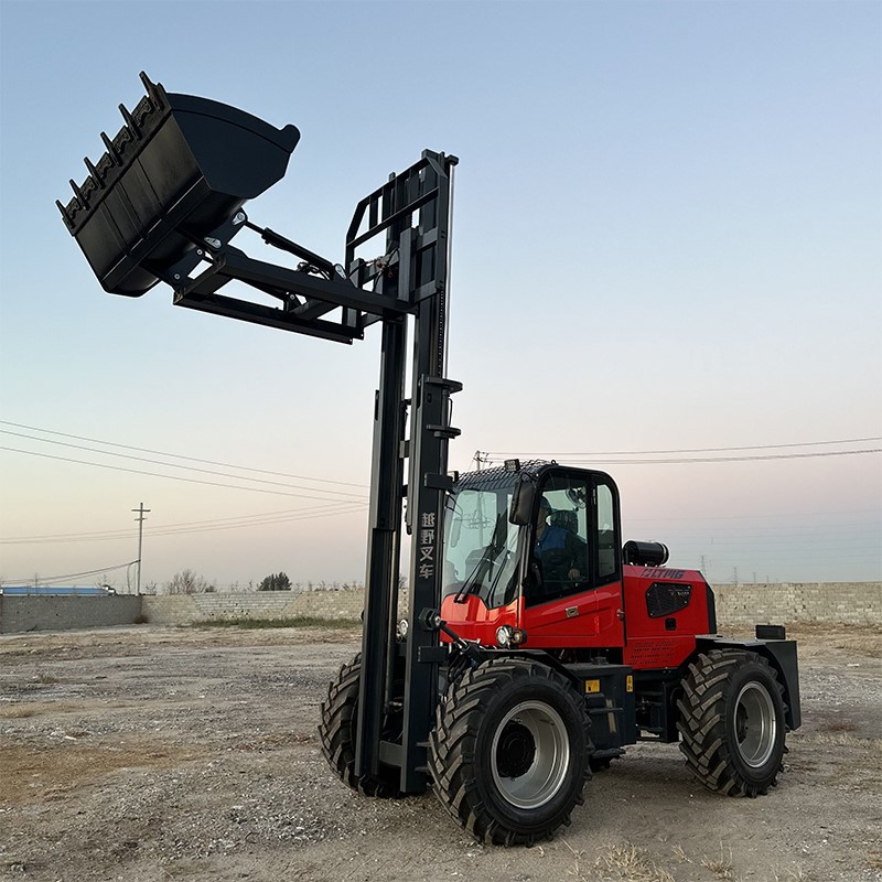 Rough terrain forklift