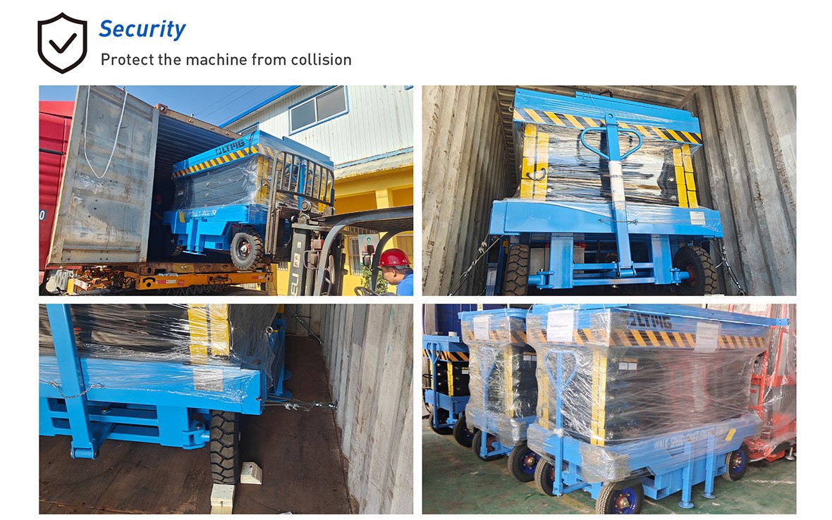 shipping plan of portable platform lift