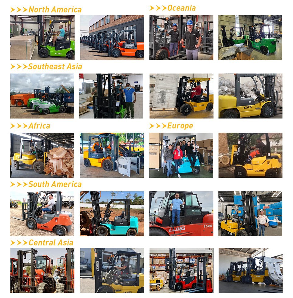 customer feedback of diesel driven forklift