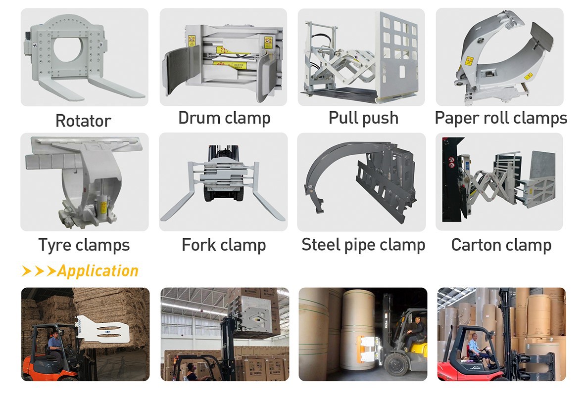 diesel driven forklift attachment