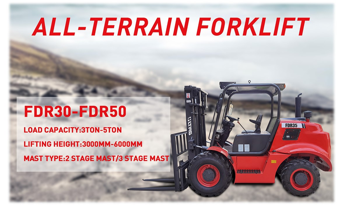 rough terrain forklift truck