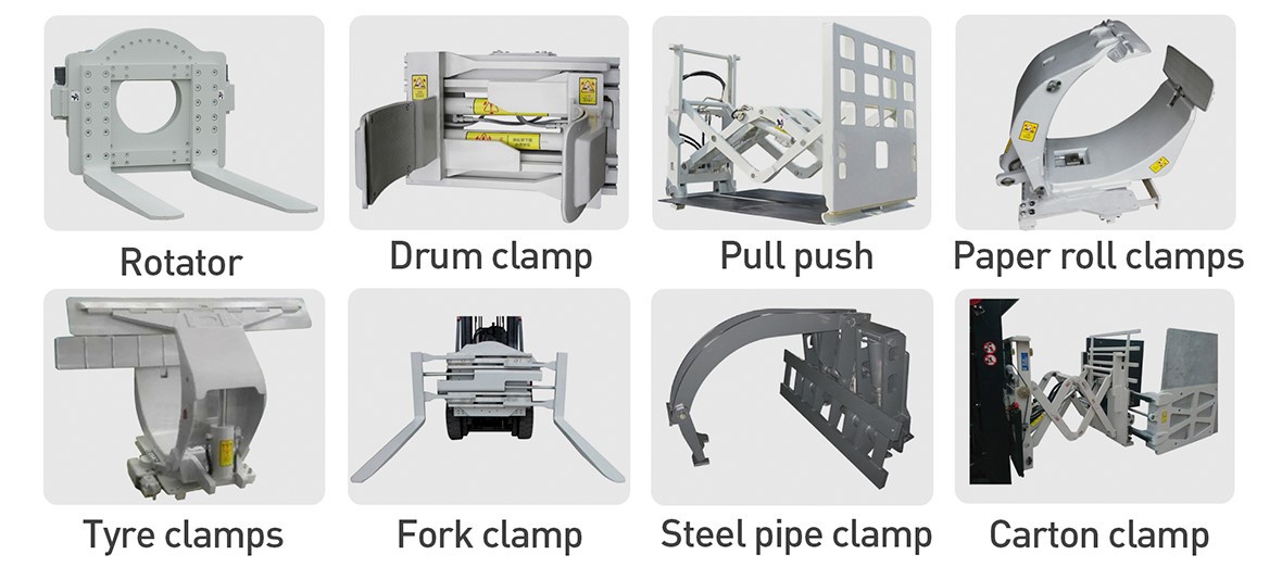 attachments of rugged terrain forklift