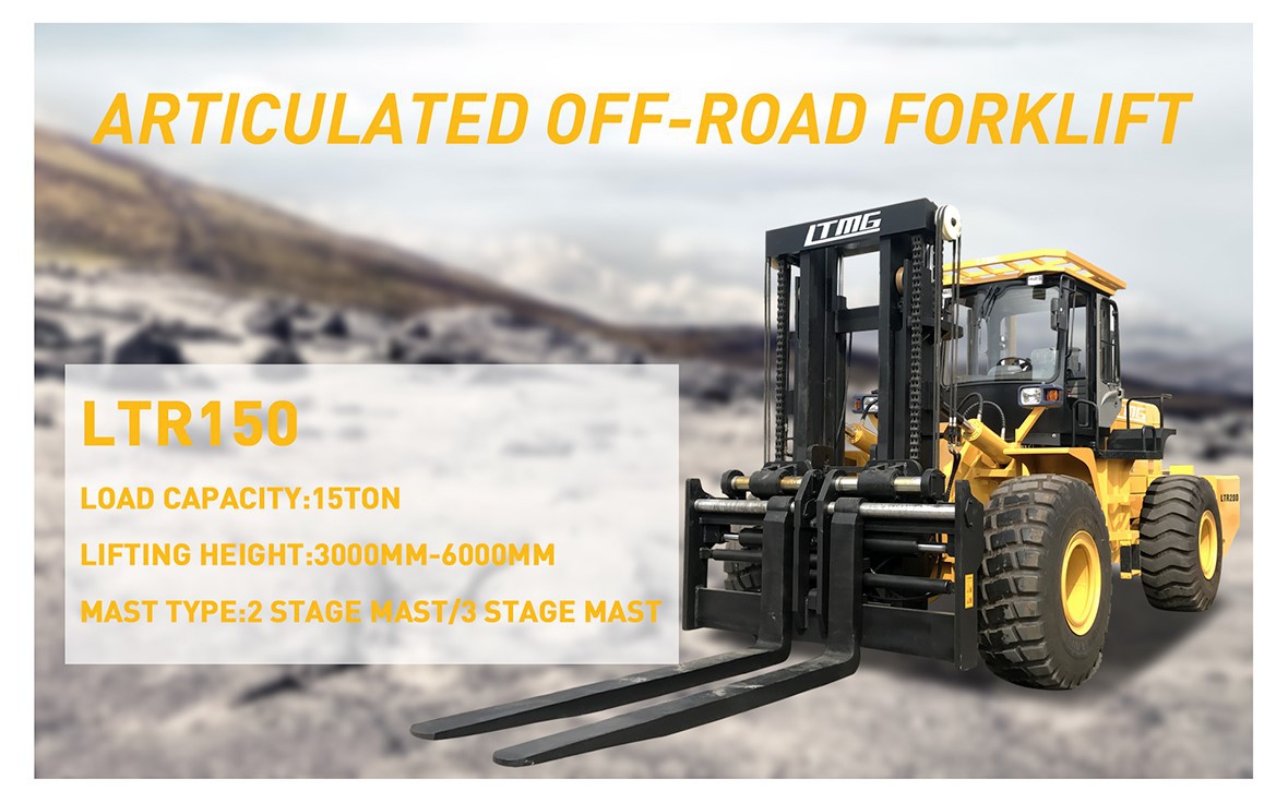 4wd rough terrain forklift