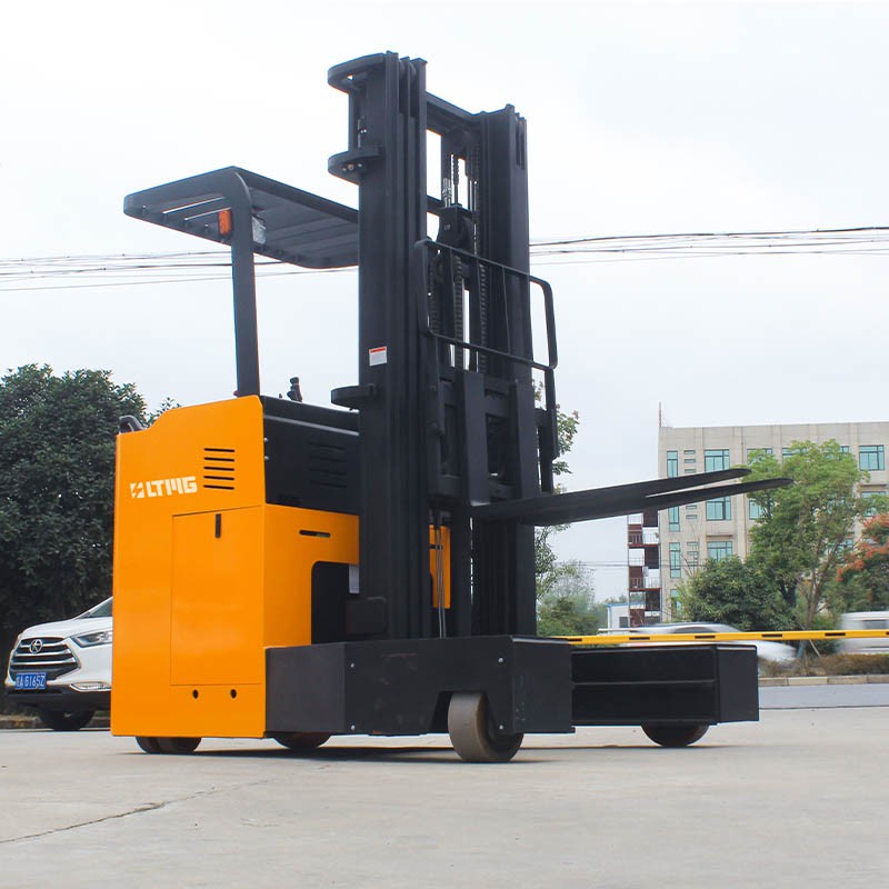 four-way reach truck