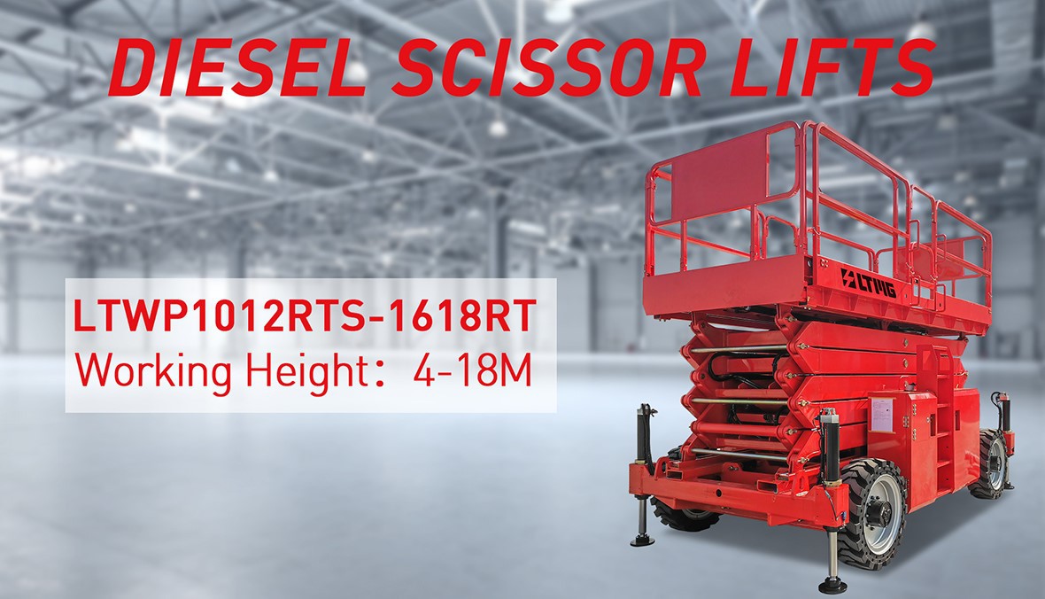 scissor lifting platform