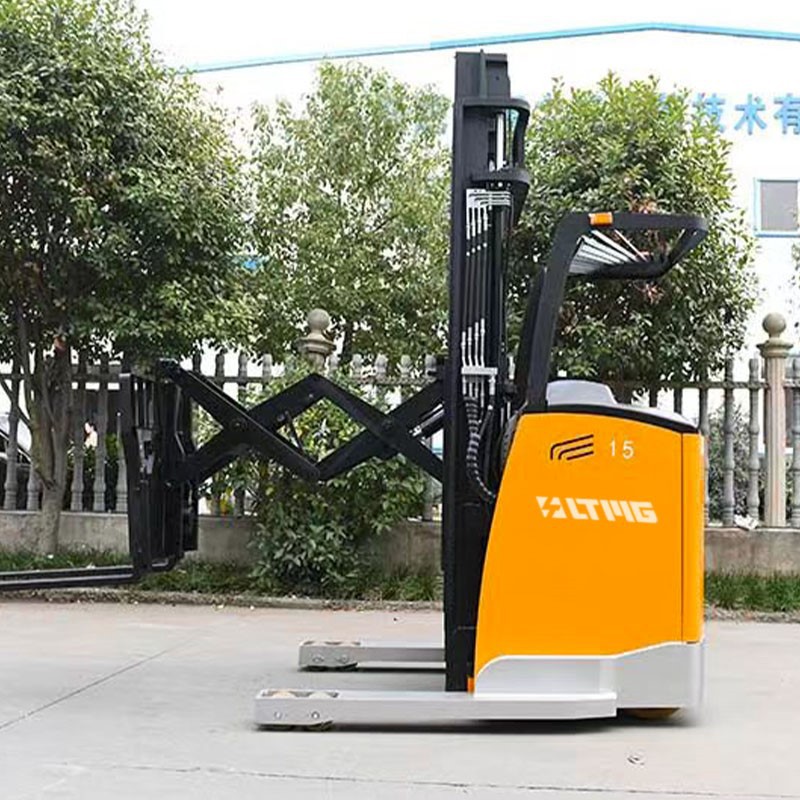 double deep high reach forklift