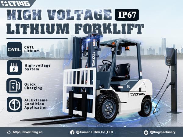 high voltage lithium forklift