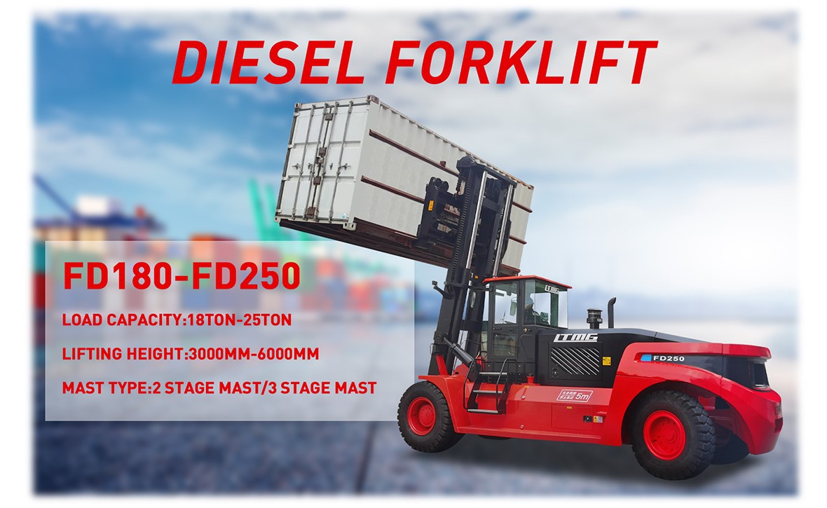 big diesel forklift