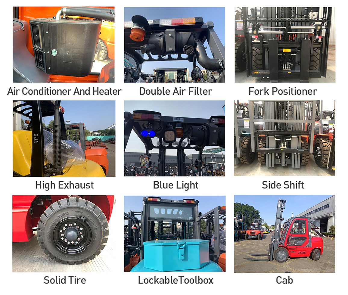 optional configuration of best diesel forklift