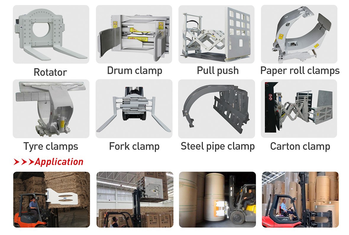 attachments of diesel forklift truck