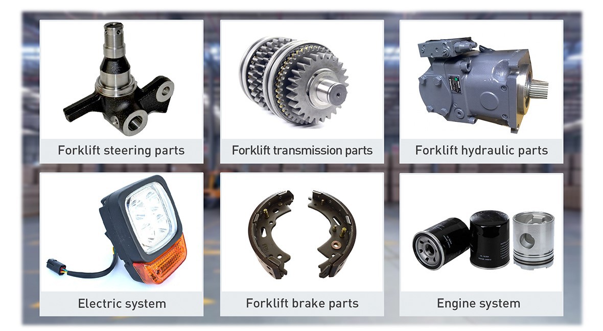 Forklift components