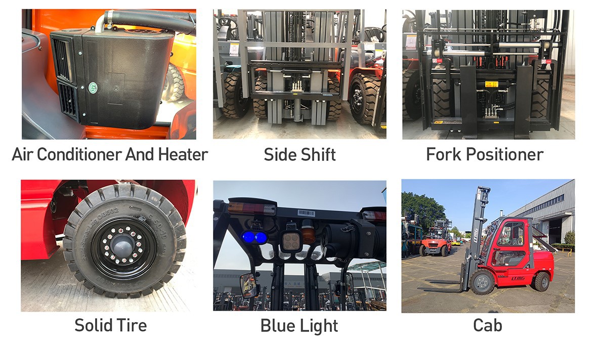 option of large electric forklift