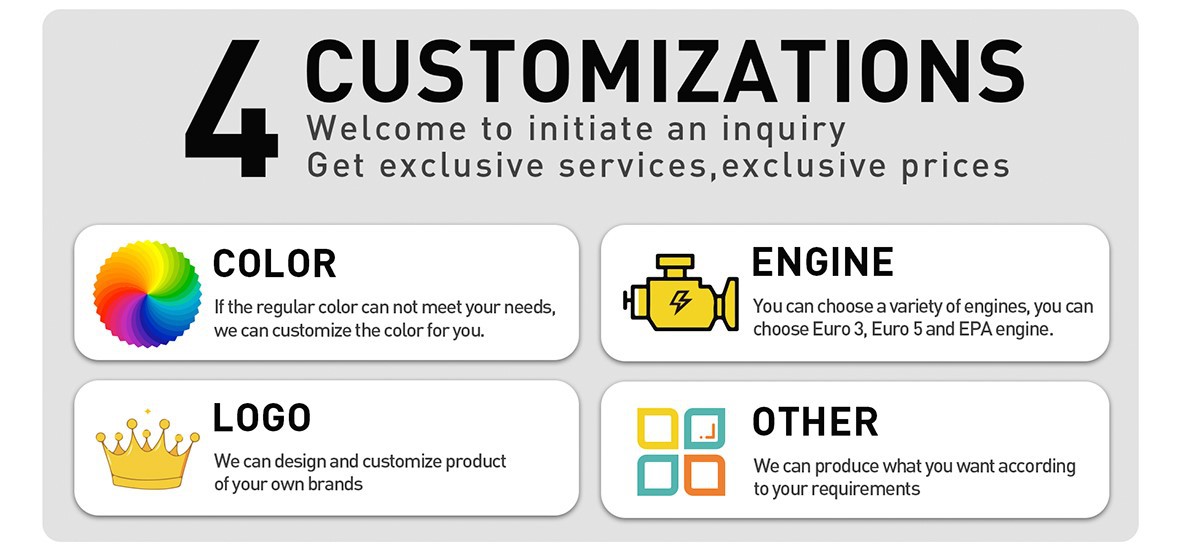 customization of lpg fuel forklift