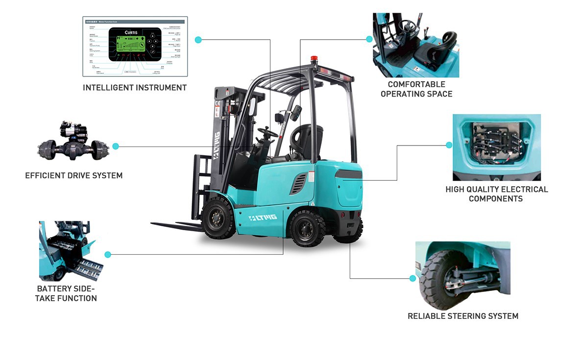 specification of small electric forklift