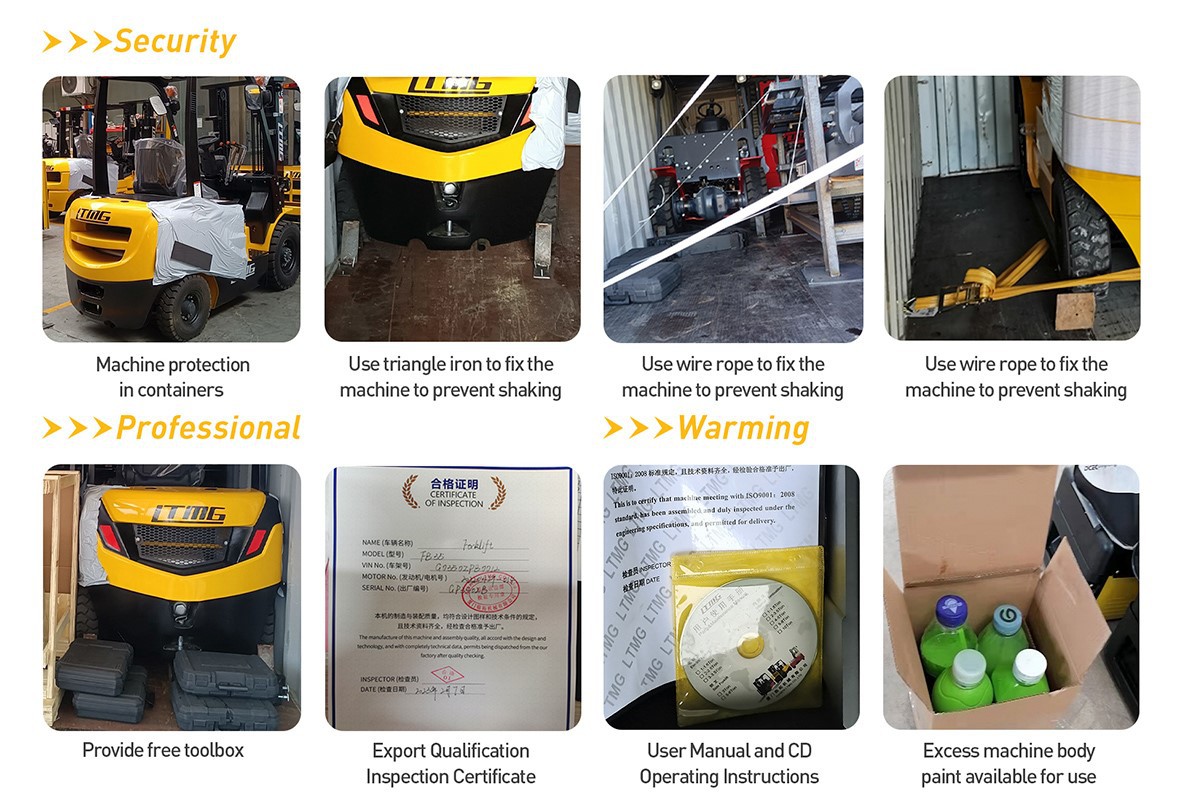 shipping plan of diesel forklift for sale