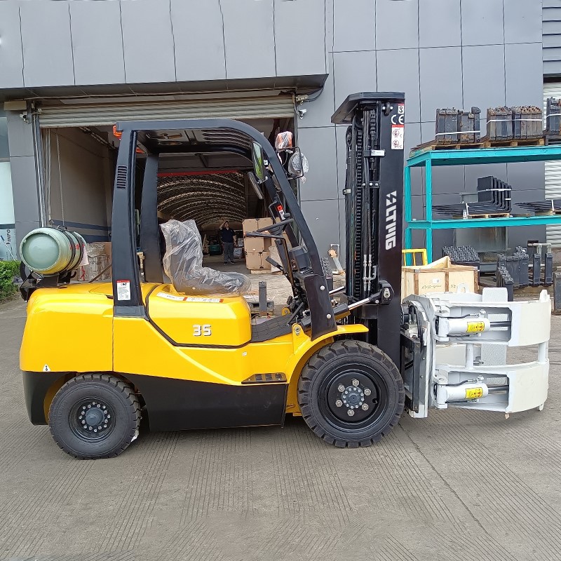 roll clamp forklift