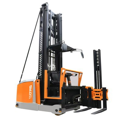 3-Way Electric Pallet Stacker Seated Type