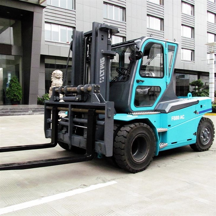 giant electric forklift