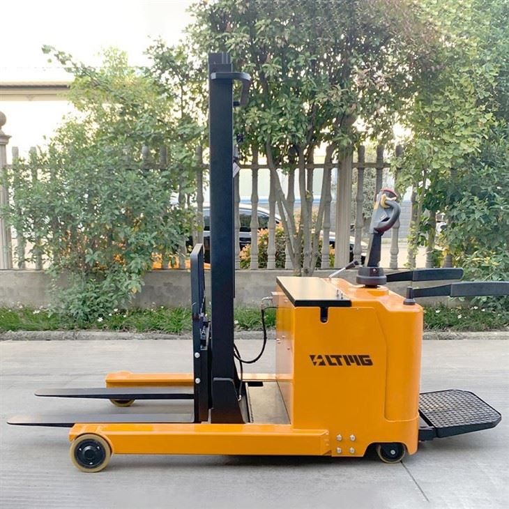 Electric Portable Pallet Stacker Forklift