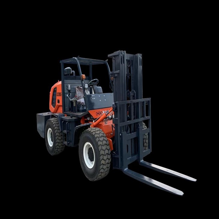 4WD All Wheel Drive Off-Road Forklift