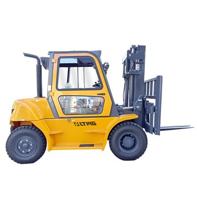 6 Ton Diesel Forklift Truck With Enclosed Cab