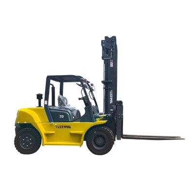 Forklift With Side Shift And Fork Positioner