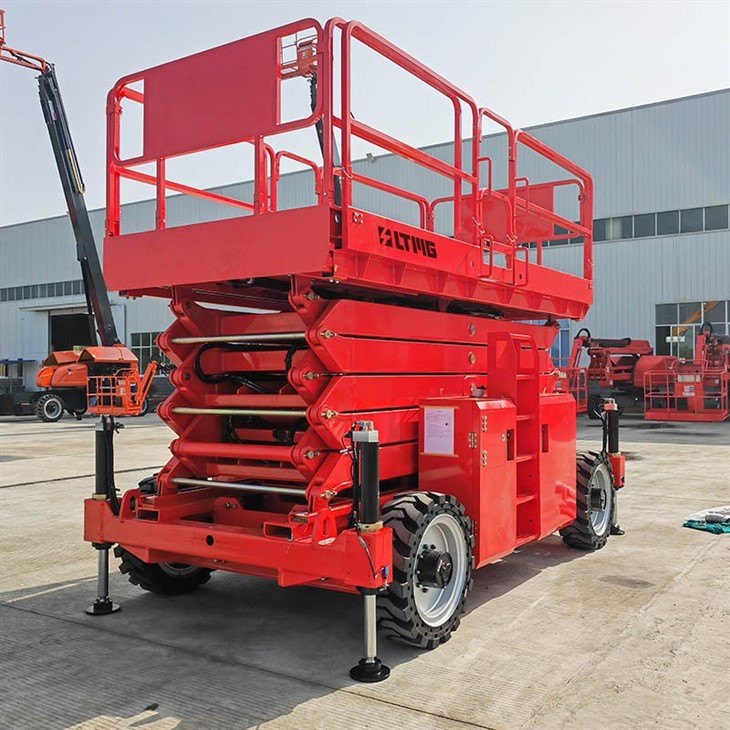 All Terrain Scissor Lift 10M