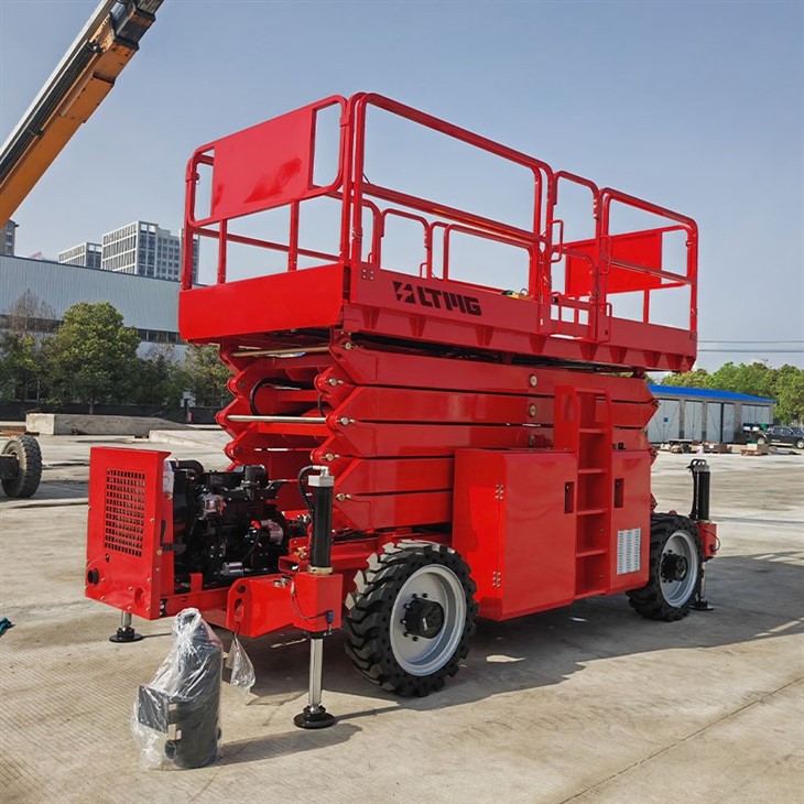 All Terrain Scissor Lift 10M