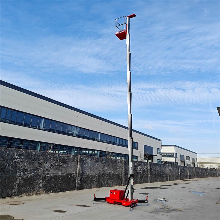 Aluminum Alloy Single Mast Lift