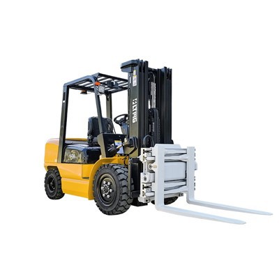 Forklift With Turnaload Attachment