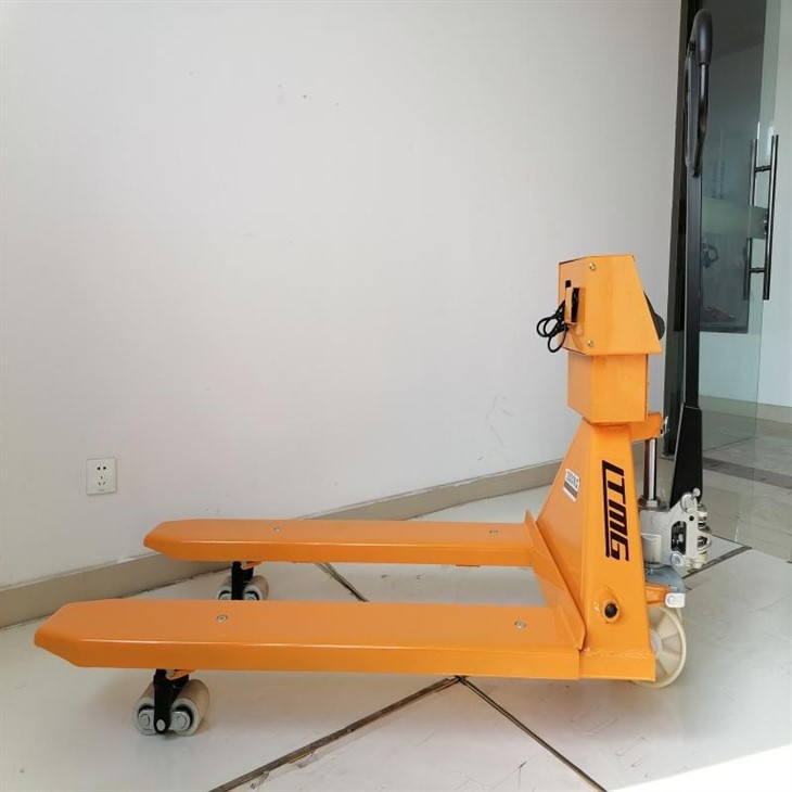 hand pallet truck with weighing scale