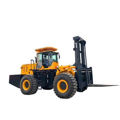 Heavy Rough Terrain Forklift With Air-Conditioner