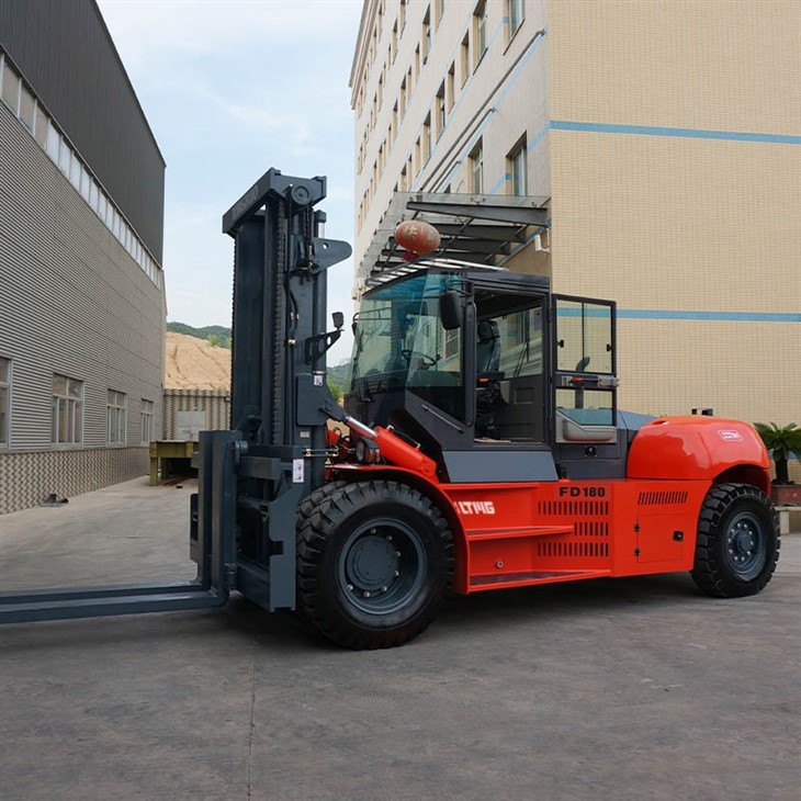 large outdoor forklift