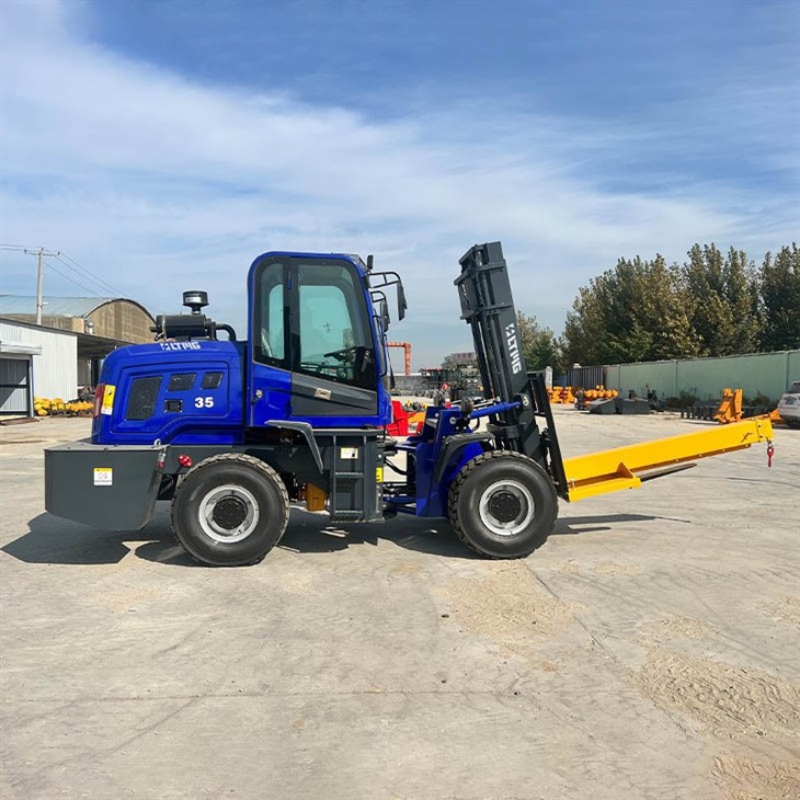 Hydraulic Crane Forklift With Jib Boom Attachment